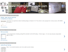 Tablet Screenshot of myengineeringsite.com